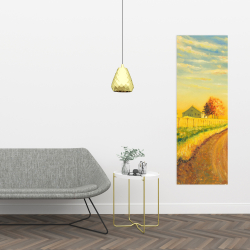 Toile 16 x 48 - à la campagne