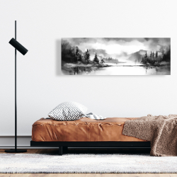 Canvas 16 x 48 - By the lake