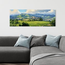 Toile 16 x 48 - Journée paisible