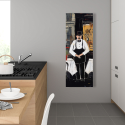 Toile 16 x 48 - Le cabaret