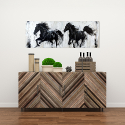 Canvas 16 x 48 - At a gallop