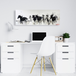 Toile 16 x 48 - Débandade