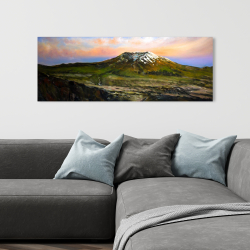 Toile 16 x 48 - Vue montagneuse