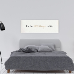 Canvas 16 x 48 - It's the little things in life
