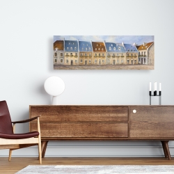 Canvas 16 x 48 - Old quebec city