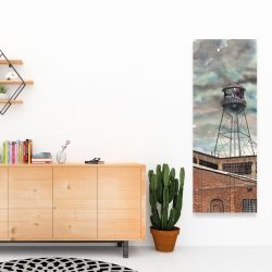 Canvas 16 x 48 - Water tower in williamsburg