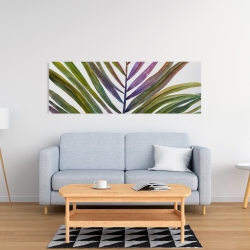 Toile 16 x 48 - Feuille de palmier tropical