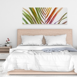 Toile 16 x 48 - Feuille de palmier tropical