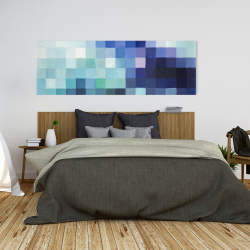 Toile 20 x 60 - Paysage pixelisé