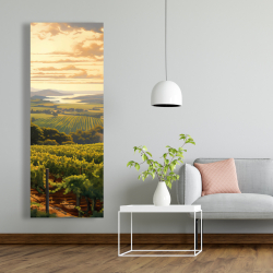 Toile 20 x 60 - Crépuscule détendu
