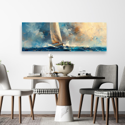 Toile 20 x 60 - Petite vague