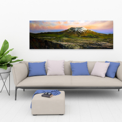 Toile 20 x 60 - Vue montagneuse