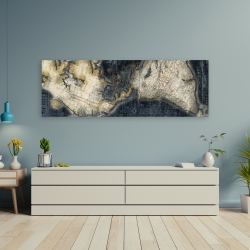 Toile 20 x 60 - Vieille carte du monde