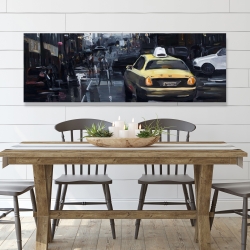 Canvas 20 x 60 - New york in the dark