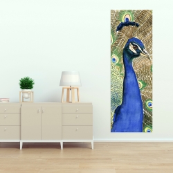 Toile 20 x 60 - Paon