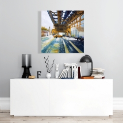 Toile 24 x 24 - Voitures sous le pont