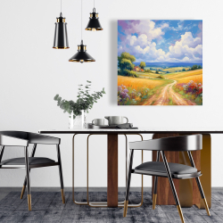 Toile 24 x 24 - Petite maison campagnarde