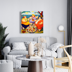 Canvas 24 x 24 - The picnic