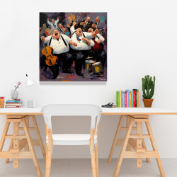 Canvas 24 x 24 - Loud noise