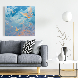 Canvas 24 x 24 - The flight