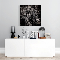 Toile 24 x 24 - Anciennes cartes maritimes