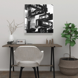 Toile 24 x 24 - Signalisation urbaine
