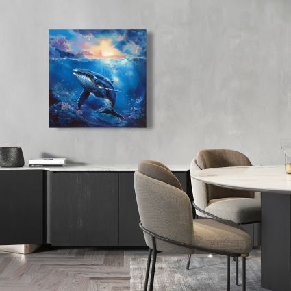 Whale in the water