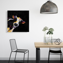 Toile 24 x 24 - Une drôle de vache