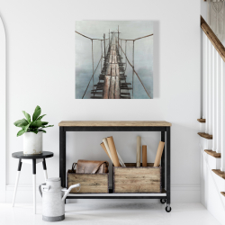 Toile 24 x 24 - Vieux pont abandonné