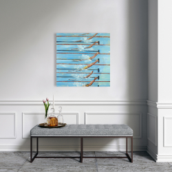 Canvas 24 x 24 - Olympic swimmers