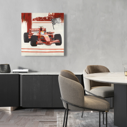 Toile 24 x 24 - Voiture de formule 1