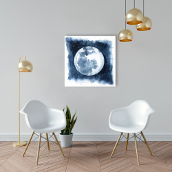 Canvas 24 x 24 - Satellite view of the earth