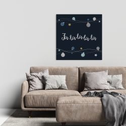 Canvas 24 x 24 - Christmas ball vector