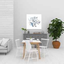 Canvas 24 x 24 - Round pebbles
