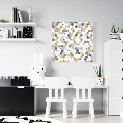 Motif de ruche d'abeilles