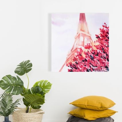 Tour eiffel rose