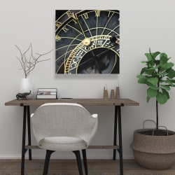 Canvas 24 x 24 - Astrologic clock