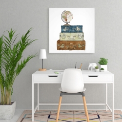 Toile 24 x 24 - Faire le tour du monde