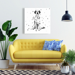 Toile 24 x 24 - Chien dalmatien