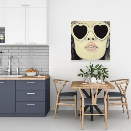 Mademoiselle à lunette