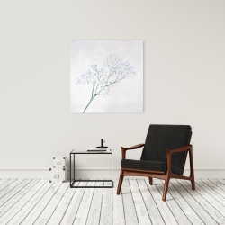 Toile 24 x 24 - Bouquet de fleur souffle de bébé
