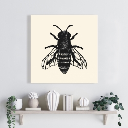 Toile 24 x 24 - Abeille