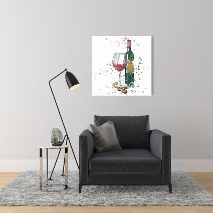 Bouteille de vin rouge