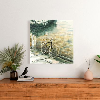 Vieille bicyclette urbaine