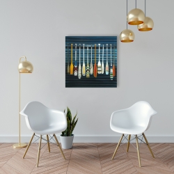 Canvas 24 x 24 - Paddles