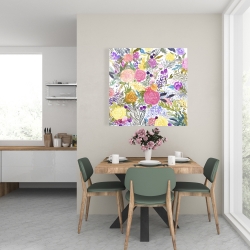 Canvas 24 x 24 - Bundle of flowers