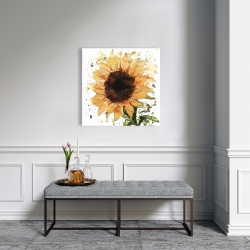 Canvas 24 x 24 - Big sunflower