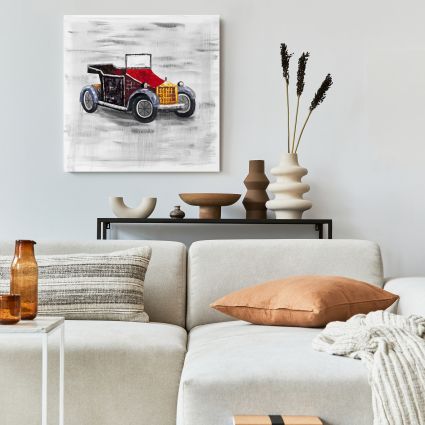 Voiture vintage avec toit ouvrant