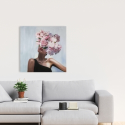 Canvas 24 x 24 - See life in flowers