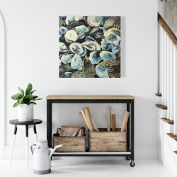 Canvas 24 x 24 - Oyster shells